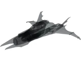 Batmobile 3D Model