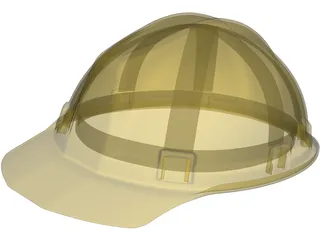 Worker Helmet 3D Model