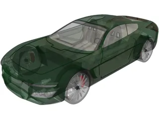 Concept Car 3D Model