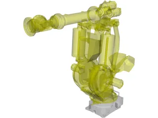 Fanuc M900IA600 Robot Arm 3D Model