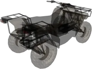 Quad 3D Model