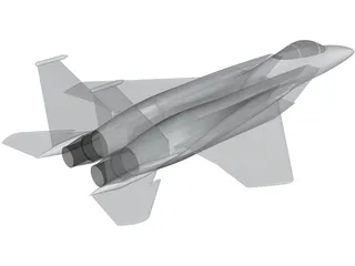 F-15C Eagle 3D Model