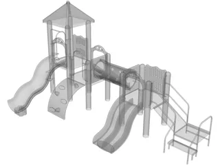 Children Playground 3D Model