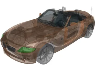 BMW Z4 Cabriolet 3D Model