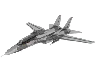 F-14A Tomcat 3D Model