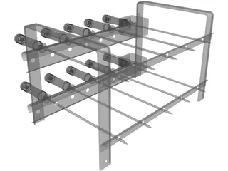 Barbecue Grill 3D Model