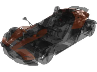 KTM X-Bow R (2011) 3D Model