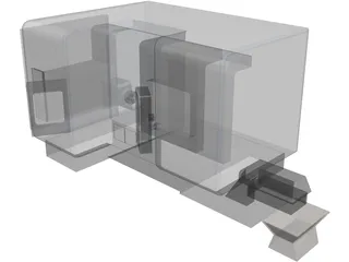 Mazak Integrex i200 3D Model