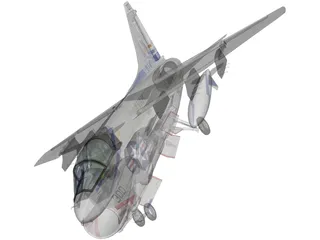 LTV A-7 Corsair II 3D Model