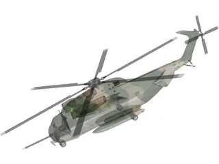 Sikorsky CH-53 Stallion 3D Model