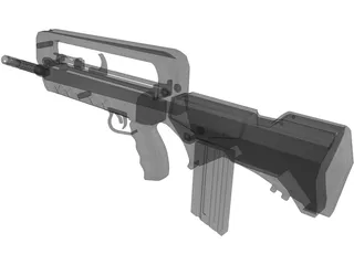 Famas 3D Model