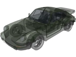 Porsche 911 (1982) 3D Model