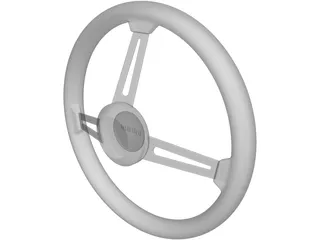 MOMO Steering Wheel 3D Model