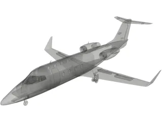 Bombardier Learjet 60 3D Model