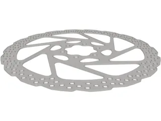 Brake Disc Shimano 180 3D Model