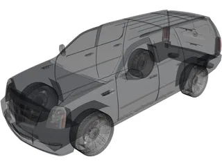 Cadillac Escalade ESV (2013) 3D Model
