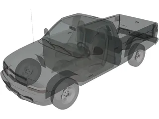 Chevrolet S10 Pickup 3D Model