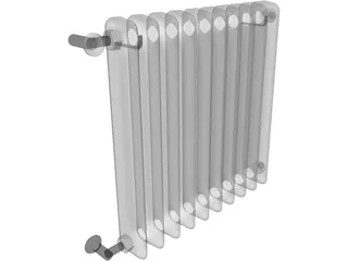 Radiator Interior House 3D Model