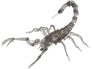 Cyber Scorpion 3D Model