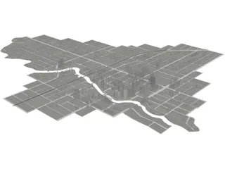 Lauderdale Downtown Fort 3D Model