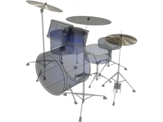 Kama Custom Drumkit 3D Model