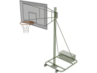 Basketball Rack 3D Model