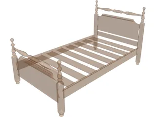 Bed 3D Model