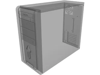 Philips Computer Case 3D Model