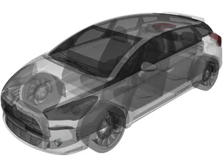 Citroen DS5 (2012) 3D Model
