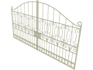 Iron Gate 3D Model