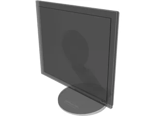 Samsung SyncMaster 173P Monitor 3D Model