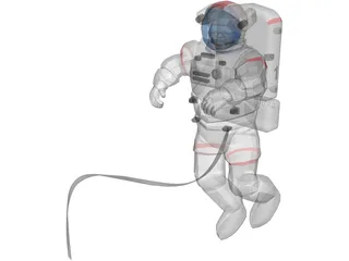 Astronaut 3D Model