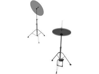 Marshall Portable Hi Hat 3D Model