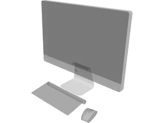 Apple iMac 2 3D Model