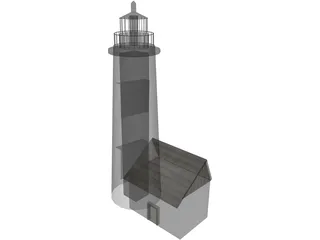 Beacon Lighthouse 3D Model