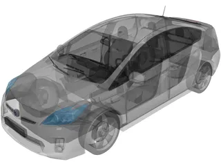 Toyota Prius (2010) 3D Model