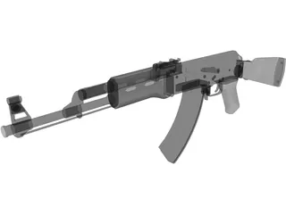 AK-47 3D Model