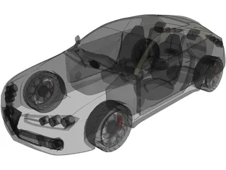 Alfa Romeo Brera (2005) 3D Model