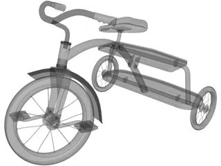 Tricycle 3D Model