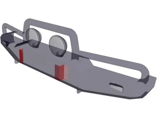 Daihatsu F70 Bumper 3D Model