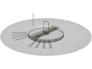 Pit Spinner 3D Model