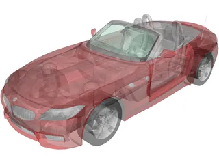 BMW Z4 sDrive 35is 3D Model