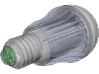 LED Light Bulb Type D 3D Model