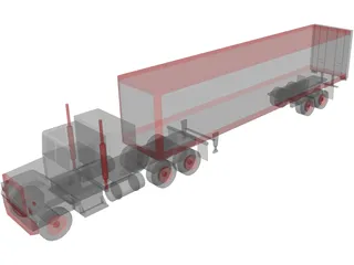 Mack Truck 3D Model