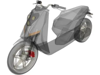 Scooter 3D Model