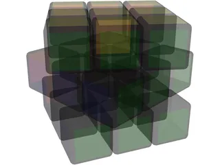 Rubic Cube 3D Model
