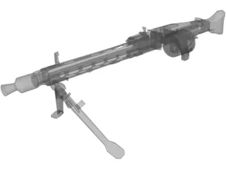 MG42 3D Model