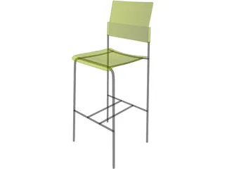 Chair Bar 3D Model