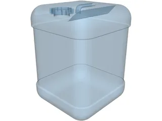 Plastic Container 20lt 3D Model