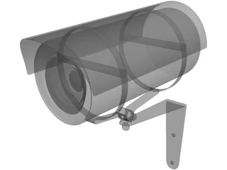 Security Camera 3D Model